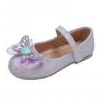 T&uuml;drukute nahast peokingad peoks, pulmadeks, laste strassidega printsessikingad paelaga, moekad laste madalad esinemiskingad 26 lilla