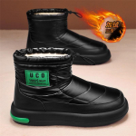 Trendikad Talvised Soojad Lumesaapad Mugavad Pluss Samet K&uuml;lmakindlad Meeste Saapad Mood Elastne Rihm V&auml;ljas K&auml;imine Vabaaja Jalan&otilde;ud 39