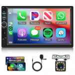 2 DIN autosaade CarPlay