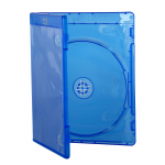 T&uuml;hi karp DVD CD &Uuml;he plaadi hoidla Blu Ray Plastik Sinine &Uuml;mbris Kaanega 11mm Karp