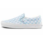 Vans Slip-On Seeria Vabaaja Ruuduline Madalad Rula Kingad Unisex Tossud Sinine Valge VN0A7VCFYRQ 37