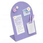 Magnetic Message Board Iron Memo Reminder Board Easy to Write Erase Reusable Display Panel for Productivity Improvement lilla