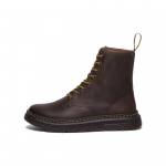 dr. Martens nahast &uuml;marotsalised paeladega l&uuml;hikesed Martin saapad Unisex saapad tumepruunid 31368201 45