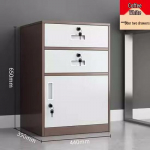 Kontori mobiilne hoiukapp lukuga: Lauasahtli all olev lehtmetallist arhiiv ja sahtlite organiseerija Standard