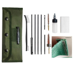 V&auml;lip&uuml;stolipintsli komplekt Relvatorude puhastus Fosforvaskpintsel Armee roheline riidest kott P&uuml;stolipuhastuskomplekt type 1 5.56mm