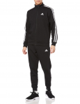 Adidas DTU71 Basic fliisist treeningkost&uuml;&uuml;m must suurus meeste 3 triibuga komplekt, (IJ6067), J/2XL