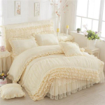 1 tkpitsist tekikott + 2 tk padjap&uuml;&uuml;ri Moodne disain Pehme mugav tekikott Kuninga/Kuninganna suurusega Luksuslikud voodipesukomplektid 2pcs Pillowcases beige