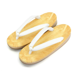 Takeharu Kollased Chiba Zori Valmistatud Kummist &Uuml;hev&auml;rvilised Yosakoi Suurus Ovaalne Kuju Naiste Sandaalid, Jaapan, Tald, V&auml;rv, Stiil, M, Valge,