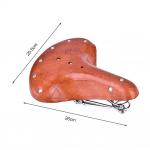 M&auml;giratas Maanteeratas PU Nahast Sadul Jalgrattas&otilde;it Mugav Istumispadi valge