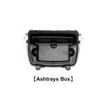 BMW 5. seeria F10 F11 jaoks 51169206347 Must ABS+PC Keskkonsooli tuhatoosikate black