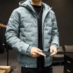 Talvine paks puuvillajakk puuvillapolsterdusega meeste talvine lihtne paksendatud puuvillapolsterdusega pesapallijakk meeste ka&scaron;miirmantel mitmek&uuml;lgne puuvillajakk top XXXXXL roheline