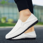 Uued Meeste Kingad Kanep Hingavad Meeste Vabaajajalatsid Autos&otilde;it Mehed Pehmed Mugavad Loafers Br&auml;nd Fashion Poolsussid Lamedad2024 44 must