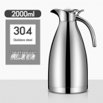 2L Euroopa stiilis isoleeritud vaakumkohvipott, 304 roostevaba teras - Hoiab joogid kuumana v&otilde;i k&uuml;lmana Single layer cold water bottle 1.5L