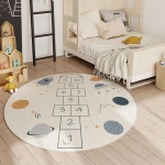 Kivikasti Laste &Uuml;mar Vaip Paksendatud Elutoa Padjad Libisemisvastane Multikas Laste Ronimismatt Hulgim&uuml;&uuml;k Dekoreerimisvaip 60X60CM 2X2FT
