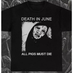 Death in June K&otilde;ik sead peavad surema T-s&auml;rk Muusikab&auml;nd Rock Punk Metal Unisex T-s&auml;rk Graafiline L&uuml;hikeste varrukatega S&auml;rk Unisex Mehed Naised Suvi S