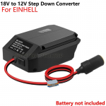 18V-st 5-13V astmeline alandav muundur Makita/Dewalt/Milwauke/Bosch/Einhell 18V akule sigaretis&uuml;&uuml;taja adapter Pinge regulaator