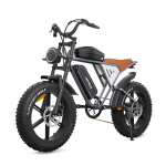 New Jansno X70G Adult electric bike 750W City ebike removable dual Battery: 48v14Ah+48v20Ah 20 inches fat tire E-Mountain bike 750W 48V 34AH（Dual Battery） beež