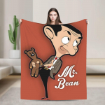 Mr Beansi soojad pehmed tekid reisiteki pl&uuml;&uuml;sist kohev v&auml;litekk flanellist voodikate diivanvoodi kate 30x40in