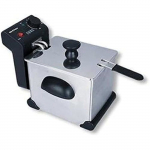 MX Onda MX-Fr2126 Friteuse Capacit&eacute; Corps INOX - 2 L h&otilde;be