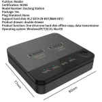 Kahe lahtriga v&auml;line k&otilde;vakettakarp Gen2X 20 Gbps M.2 SSD korpus M/BM v&otilde;tmega tahke ketta &uuml;mbris M.2 M.3 NVME PCI-E M2 SSD M v&otilde;tmega SSD gray