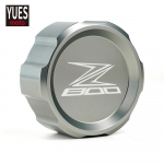 Moto Accessories CNC Rear Brake Fluid Cylinder Master Reservoir Cover Cap For KAWASAKI z800 Z 800 2013 2014 2015 2016 hall