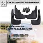 Auto poritiibade pritsmekindlad kaitsmed porilauad porilapid sobivad BMW X5 E53 2003-2006 autotarvikutele Mudguards