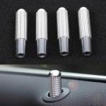 4x Mercedesele Metallist &Uuml;mar Ukse lukustusnupud P W205 W166 W213 GLE C Osa 9,52mm