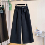 P&uuml;ksid naistele Suurused Paksenenud Venivad Elastne K&otilde;rge V&ouml;&ouml;koht Pikad P&uuml;ksid &Uuml;hev&auml;rvilised Fliisist Vabaaja Laiad P&uuml;ksid XXXL tumesinine v&auml;rv