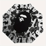 1 tk Ape Camo BAPE Tuulekindel Automaatne Vihmavari, Kerge Naistele/Meestele, T&auml;iuslik J&otilde;ulukink a0811184 gray