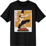 Bioworld My Hero Academia Anime Hanta Sero Kanji Tekst Meeste Must Graafiline T-s&auml;rk S mitmev&auml;rviline