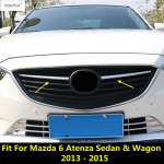 Tarvikud Mazda 6 Sedaan / Universaal 2013 2014 2015 ABS Kroom Esikeskv&otilde;re Iluv&otilde;re Radiaatoriribad Dekoratiivne Kate Liist