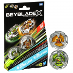 Beyblade X Gale Wyvern Tail Viper Kahekordne Pakk Komplekt 2 Lahingutiivikuga M&auml;nguasjaga Poistele ja T&uuml;drukutele Vanuses 8 5-80GB & 3-80HN Parempoolse p&ouml;&ouml;rdega tiivikud,