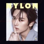 NYLON JAPAN aprill 2026 v&auml;ljaanne Kaas : LEE KNOW Stray Kids Jaapani Ajakiri POSTKAART Magazine Only gray