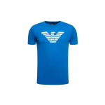 Emporio Armani kotka logoga l&uuml;hikeste varrukatega T-s&auml;rk Meeste topid Sinine 8N1T99-1JNQZ-0944 S