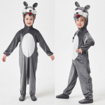 Mitmed stiilid Laste Armsad V&auml;ikesed Loomad Kombinesoon Dinosaurus Tiiger Hunt J&auml;nes Žiraff Lapsed Poisid T&uuml;drukud Halloweeni Cosplay &Uuml;likond 100