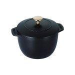 Staub Cocotte de GOHAN Must M Riisi Malmist Induktsiooniriisikeetja Jaapani La Cocotte de GOHAN [Kuni 30-p&auml;evane prooviversioon] La 16cm Keetja, 2 tassi must