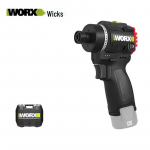 Worx 12V 50Nm harjadeta juhtmeta puur-kruvikeeraja CN pistikuga (adapter kaasas)