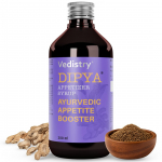 Vedistry Dipya Eelroa siirup 200 ml Pakk 1 | Lastele ja t&auml;iskasvanutele m&otilde;eldud looduslik Ayurveda seedimise ja s&ouml;&ouml;giisu stimulaator