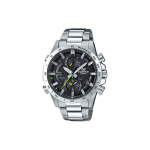 CASIO Meeste EDIFICE Must Kell EQB-900D-1APR EQB-900D-1APR Silver/Black