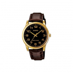 CASIO Meeste Standardseeria Must Kell MTP-V001GL-1B MTP-V001GL-1B Regular Watch Box