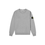 Stone Island kangav&auml;rvitud dressipluus Melange Grey Unisex Topid 741563051-V0M64 XXL