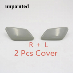 Esitulede pesuri pihusti otsik koos katteklapiga Mitsubishi Outlander 2016 2017 2018 jaoks 2 pcs nozzle cover