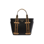 Michael Kors Maeve Prinditud V&auml;rviplokkidega T&otilde;mblukuga K&auml;ekott Naiste K&auml;ekotid Must 30F2G5VT1L-987 Basic Set (Bag+Dust Bag)