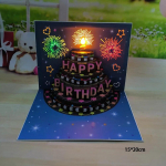 1 tk palju &otilde;nne s&uuml;nnip&auml;evaks ilutulestik 3D h&uuml;piktort, valgus ja muusika Palju &otilde;nne s&uuml;nnip&auml;evaks kaart mehele lapsele naisele emale