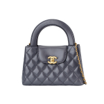 Chanel 24A Mini Kelly kott teemantmustriga, vana kuldne kett, naiste &otilde;la- v&otilde;i crossbody k&auml;ekott, hall Box(Basic Set+Box) hall