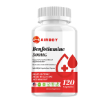 Benfotiamiini kapslid 300mg - L-leutsiin - Veresuhkru tasakaal, GMO-vaba ja gluteenivaba 120