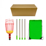 Puuviljakorjaja teleskoopvarrega, k&otilde;rgel asuvate ja korjamiseks, Aia- ja viljapuuaia imevahend One Size