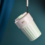 400/500ML Kohvitermos Naistele Reisimug Vaakum roostevaba teras Isoleeritud Kohvitermos Kuumade ja k&uuml;lmade jookide jaoks 400-500ml