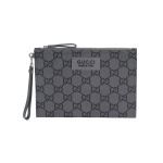 Gucci GG Monogram Hall L&otilde;uend Nahk&auml;&auml;risega T&otilde;mblukuga Rahakott Randmepaelaga Sidurikott Igap&auml;evaseks Kasutamiseks ja Reisimiseks Gift Set(Basic Set+Box+Shopping Bag)