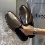 Suurused 37-47 Avatud Seljaga Vabaaja Kingad Muulad Meestele Suvised Lakknahast Mokassiinid Tuhvlid Poolkingad Slip-On Lamedad Sandaalid 38